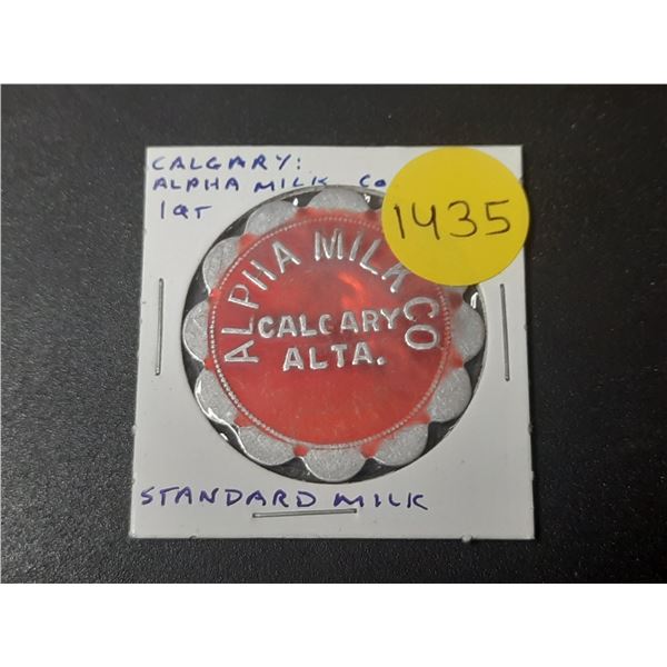 Calgary, Alpha Milk Co. Milk Token