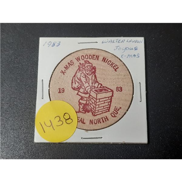 1983 Montreal Wooden Nickel