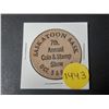 Image 1 : 1968 Saskatooon Coin And Stamp Wooden Nickel