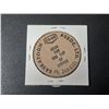 Image 2 : 1974 Saskatooon Coin And Stamp Wooden Nickel