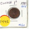 Image 1 : 1985 Canadian Small Cents - MS-60 Pointed 5