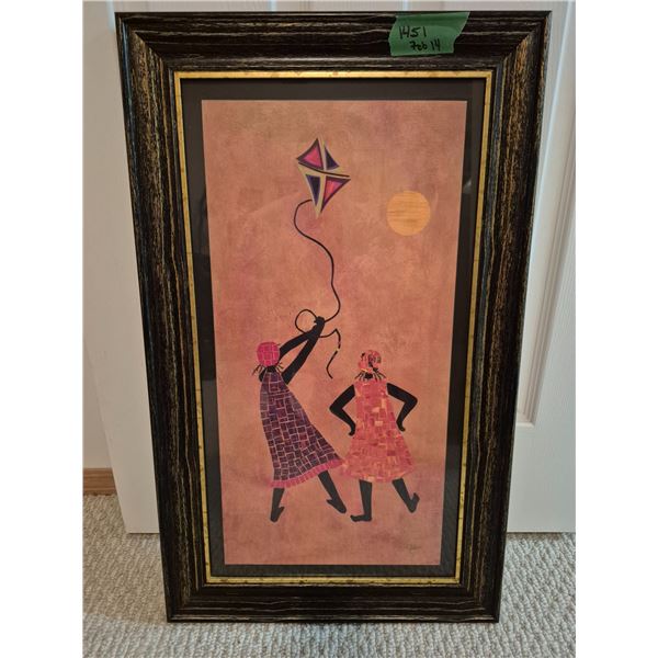 Cultural framed print