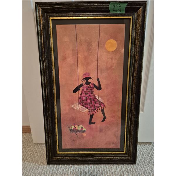 Cultural framed print