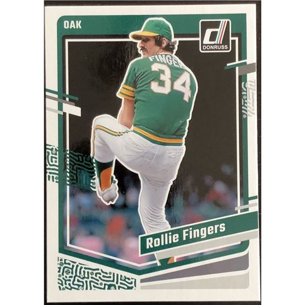 2023 DONRUSS ROLLIE FINGERS (HOF)