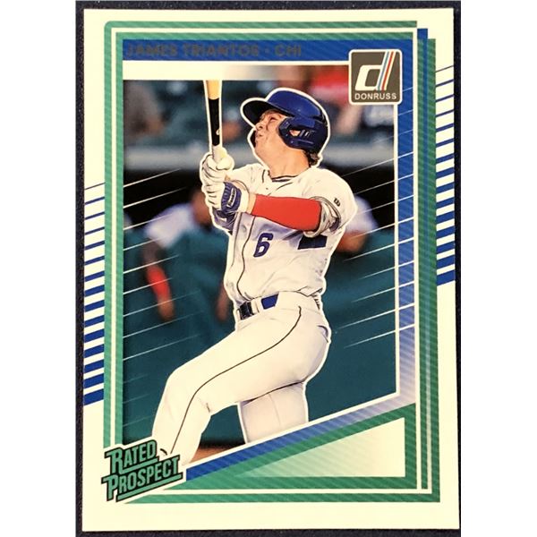 2025 DONRUSS JAMES TRIANTOS ROOKIE CARD