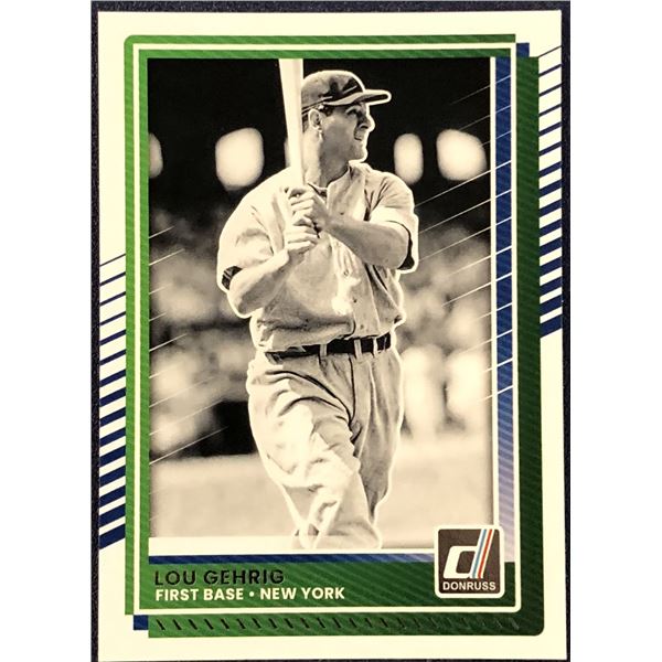 2025 DONRUSS LOU GEHRIG (HOF)