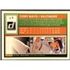 Image 2 : 2025 DONRUSS YELLOW PARALLEL COBY MAYO ROOKIE CARD