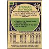 Image 2 : 1975-76 TOPPS SPENCER HAYWOOD (HOF)