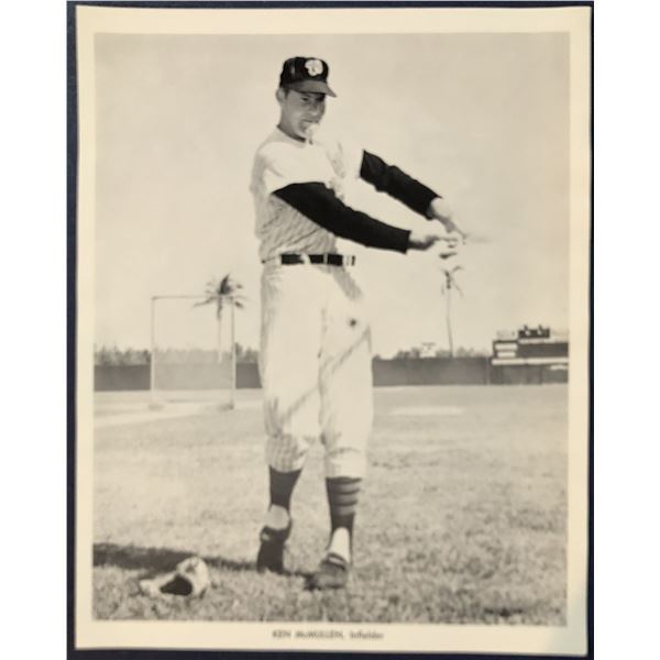 WASHINGTON SENATORS PRESS GLOSSY - KEN McMULLEN