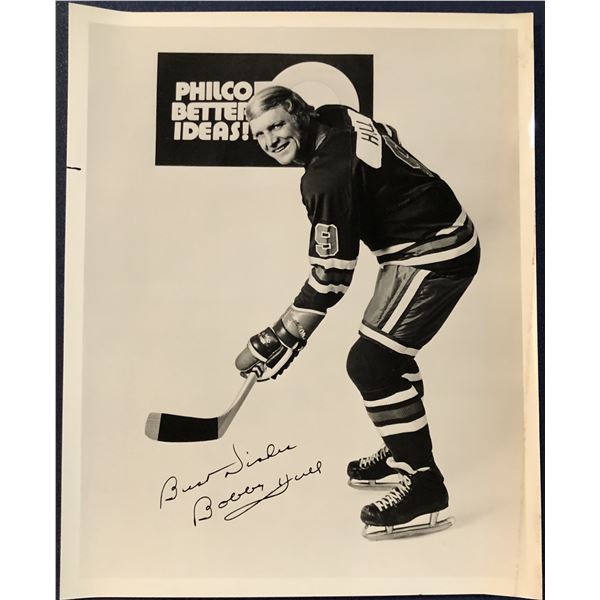 BOBBY HULL (HOF) PHILCO PROMOTIONAL