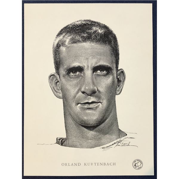 1962-63 UNION OIL SAN FRANCISCO SEALS - ORLAND KURTENBACH