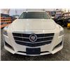 Image 6 : PARKSVILLE - 2014 CADILLAC CTS WHITE 99620 KMS - D190306