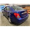 Image 21 : PARKSVILLE - 2012 CHEVROLET SONIC BLUE 178295 KMS - B217262