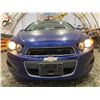 Image 5 : PARKSVILLE - 2012 CHEVROLET SONIC BLUE 178295 KMS - B217262