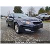 Image 5 : DUNCAN - 2012 KIA OPTIMA, BLACK, 273402 KMS, FRONT WHEEL DRIVE. - D244693