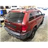 Image 16 : PARKSVILLE- 2007 JEEP GRAND CHEROKEE 306997KMS RED 4X4- D675540