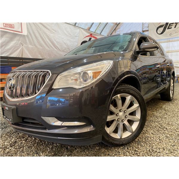 PARKSVILLE - 2017 BUICK ENCLAVE GREY 102883 KMS - D271140