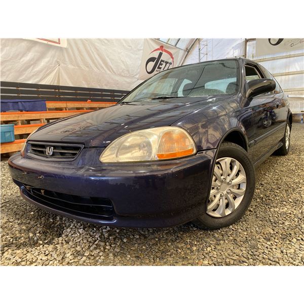 PARKSVILLE - 1998 HONDA CIVIC PURPLE 107329 KMS - D009179