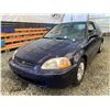 Image 3 : PARKSVILLE - 1998 HONDA CIVIC PURPLE 107329 KMS - D009179