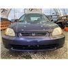 Image 5 : PARKSVILLE - 1998 HONDA CIVIC PURPLE 107329 KMS - D009179
