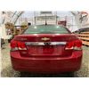 Image 17 : PARKSVILLE - 2012 CHEVROLET CRUZE RED 139747 KMS - B398093