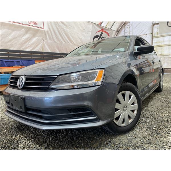 PARKSVILLE - 2016 VOLKSWAGEN JETTA GREY 178471 KMS - D385209