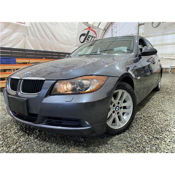 PARKSVILLE - 2007 BMW 328XI GREY 154714 KMS - D034530