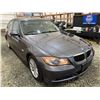 Image 9 : PARKSVILLE - 2007 BMW 328XI GREY 154714 KMS - D034530