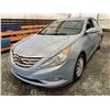Image 3 : PARKSVILLE - 2011 HYUNDAI SONATA GREY 218102 KMS - J032350A