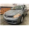 Image 3 : PARKSVILLE - 2007 NISSAN VERSA GREY 189177 KMS - J390721