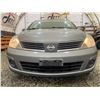 Image 5 : PARKSVILLE - 2007 NISSAN VERSA GREY 189177 KMS - J390721