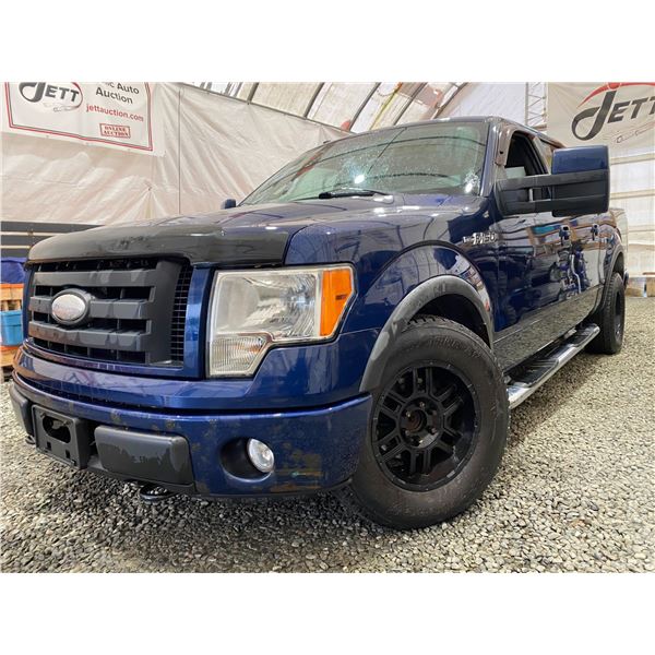 PARKSVILLE - 2009 FORD F-150 BLUE 187830 KMS - BA48347