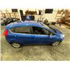 Image 14 : PARKSVILLE - 2011 FORD FIESTA BLUE 115776 KMS - D192400