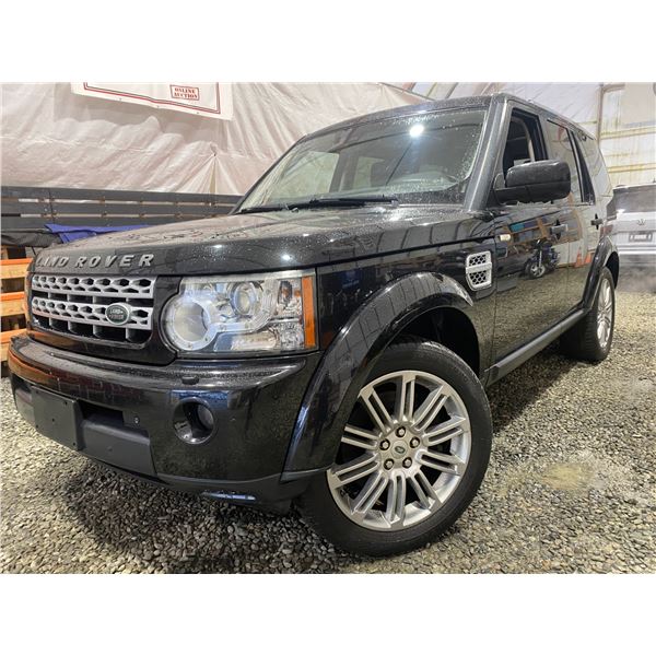 PARKSVILLE - 2012 LAND ROVER LR4 BLACK 207622 KMS - D617431