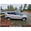 Image 8 : DUNCAN - 2015 FORD ESCAPE, SILVER, 183430 KMS, ALL WHEEL DRIVE. - DB83129