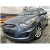 Image 1 : PARKSVILLE - 2012 HYUNDAI ACCENT GREY 287646 KMS - D163639
