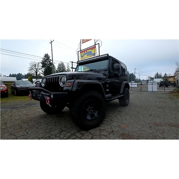DUNCAN - 2004 JEEP WRANGLER BLACK  195453 KMS - P711986