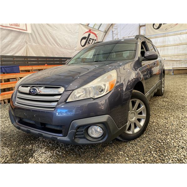 PARKSVILLE - 2014 SUBARU OUTBACK GREY 203262 KMS - D270660