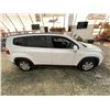 Image 12 : PARKSVILLE - 2013 CHEVROLET ORLANDO WHITE 127507 KMS - D024762