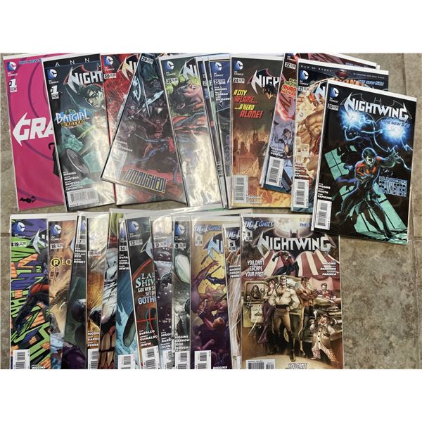 Nightwing Vol. 3, 3, 5-9, 13-30, Annual 1, Grayson #1