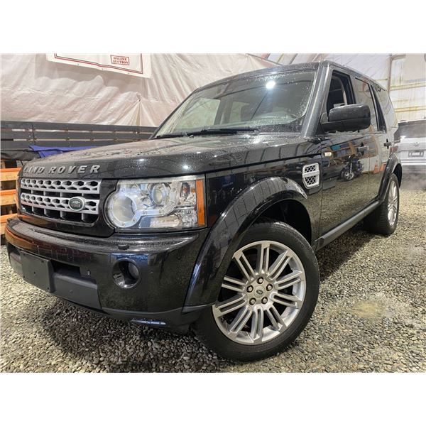 PARKSVILLE - 2012 LAND ROVER LR4 BLACK 207622 KMS - D617431