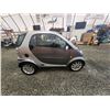 Image 12 : PARKSVILLE - 2006 SMART FORTWO, GREY, 174320 KMS, REAR WHEEL DRIVE. - D234212