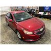 Image 10 : PARKSVILLE - 2012 CHEVROLET CRUZE RED 139747 KMS - B398093