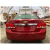 Image 17 : PARKSVILLE - 2012 CHEVROLET CRUZE RED 139747 KMS - B398093