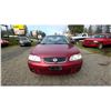 Image 2 : DUNCAN - 2003 NISSAN SENTRA RED  270970 KMS - D704016