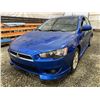 Image 3 : PARKSVILLE - 2010 MITSUBISHI LANCER BLUE 217001 KMS - D603387