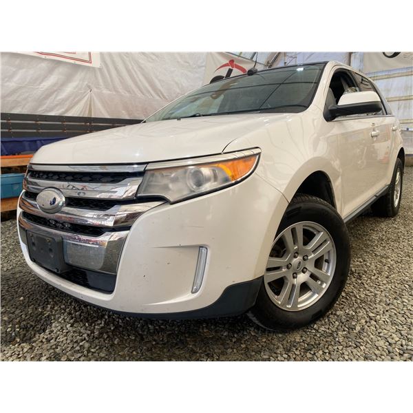 PARKSVILLE - 2011 FORD EDGE WHITE 261269 KMS - DB36394
