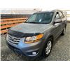 Image 3 : PARKSVILLE - 2011 HYUNDAI SANTA FE GREY 137928 KMS - P038101