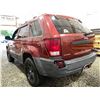 Image 20 : PARKSVILLE- 2007 JEEP GRAND CHEROKEE 306997KMS RED 4X4- D675540