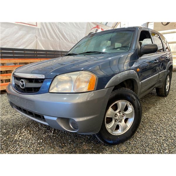 PARKSVILLE - 2001 MAZDA TRIBUTE BLUE 247448 KMS - DM43022